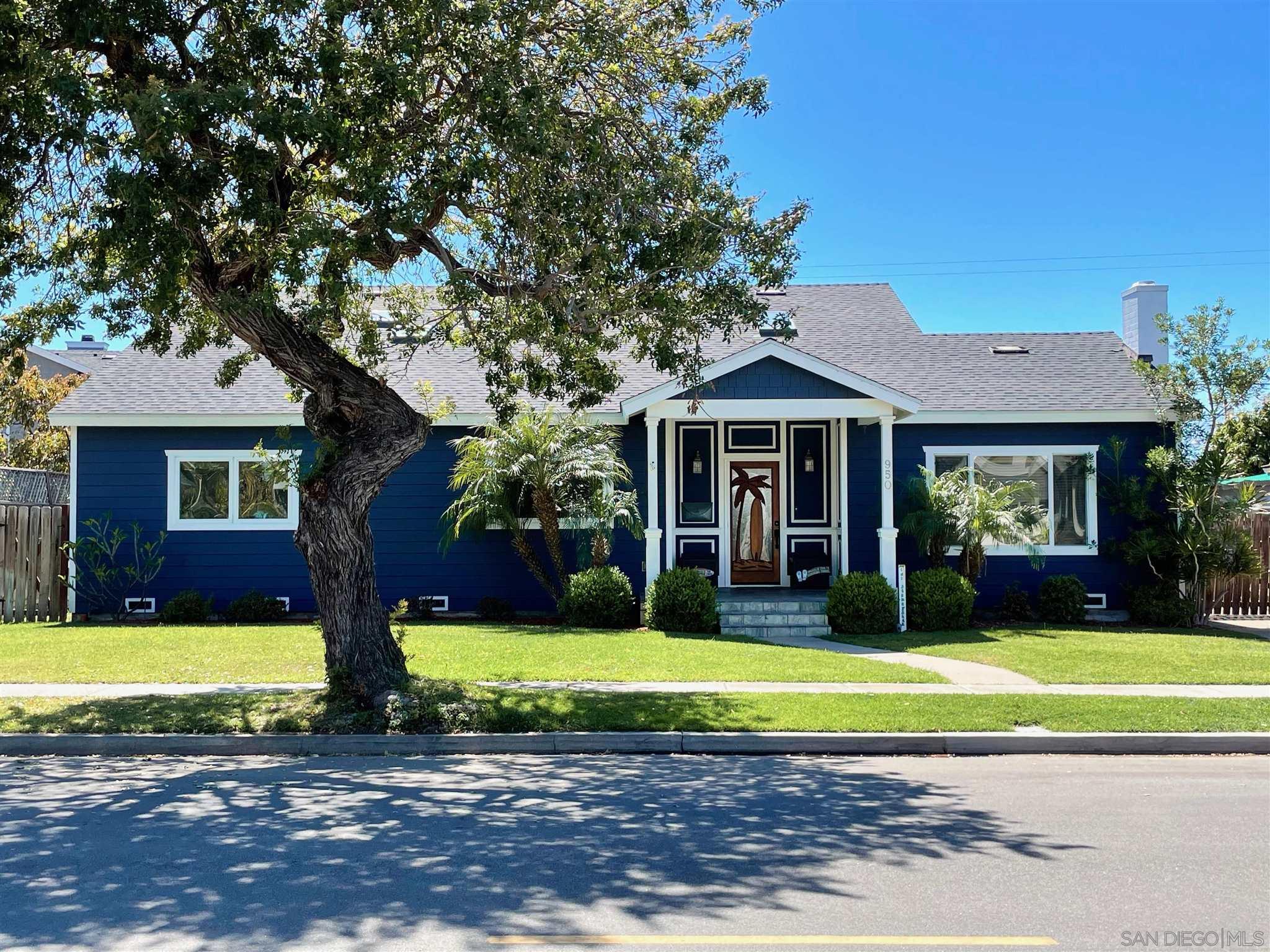 950 Cabrillo Avenue Coronado, CA 92118 - Photo 1 of 31 a view of a house with a swimming pool