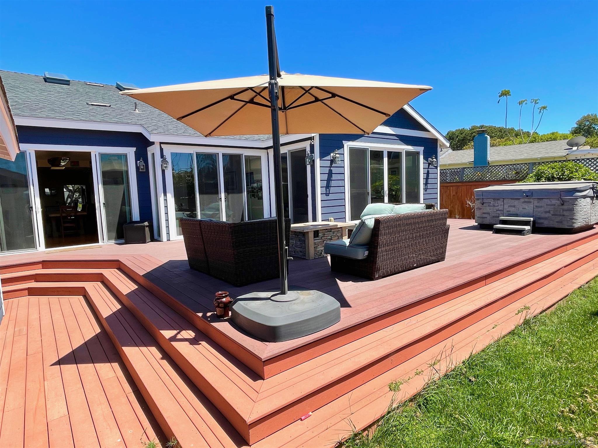 950 Cabrillo Avenue Coronado, CA 92118 - Photo 24 of 31 a view of a patio with chairs and a table