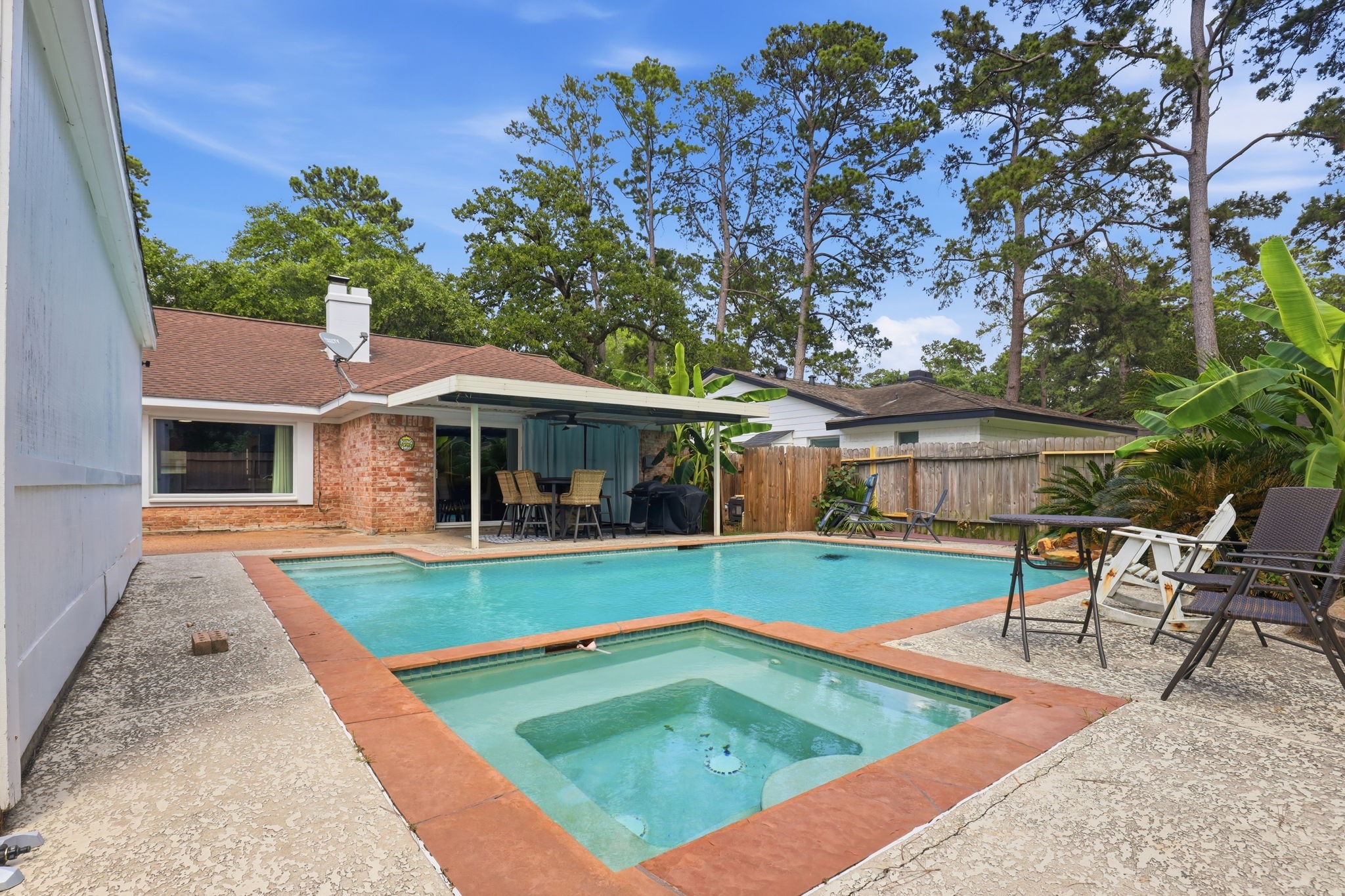 25415 Friar Lake Lane Spring, TX 77373 - Photo 24 of 29 Heated Pool & Spa for Year-Round Enjoyment