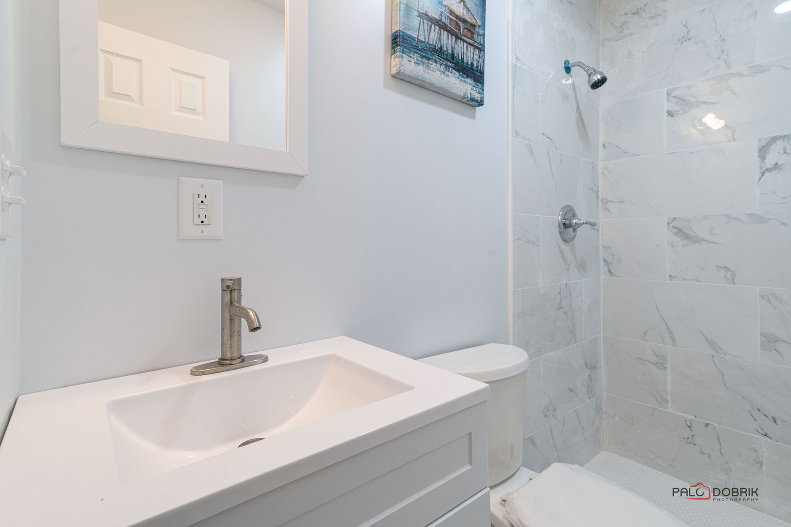 38236 North Lee Avenue Spring Grove, IL 60081 - Photo 19 of 25 a bathroom with a sink a toilet and shower