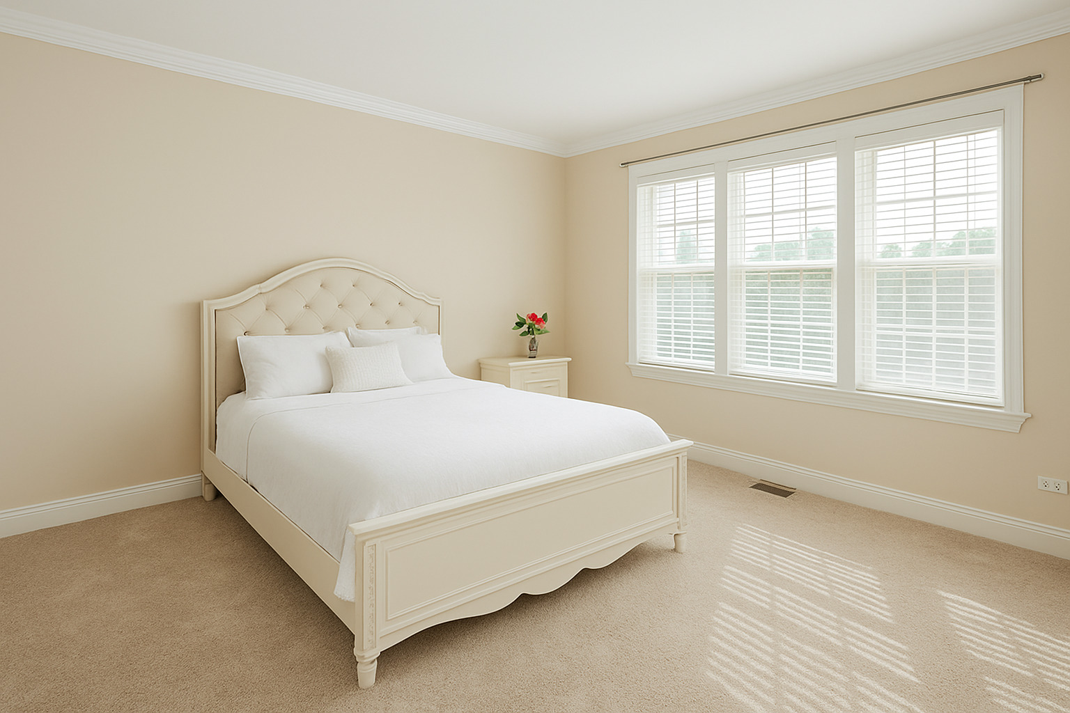 1115 Ashley Lane Inverness, IL 60010 - Photo 40 of 50 a large bed sitting in a bedroom next to a window