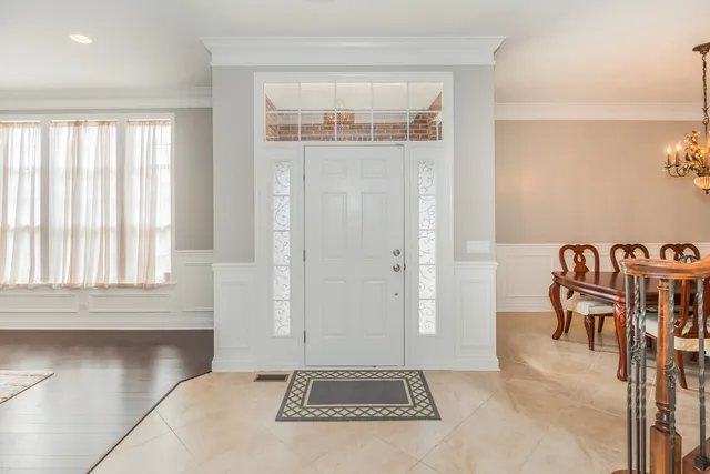 a view of a livingroom with a furniture