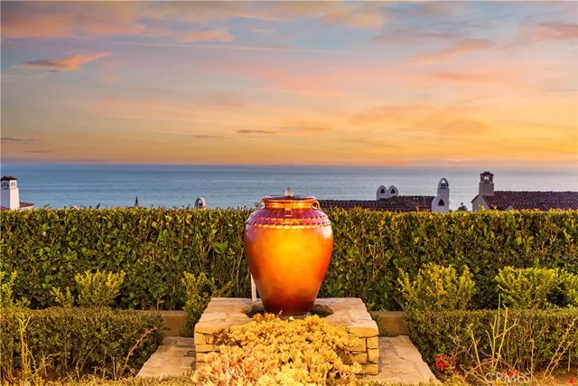 a view of a chairs and table in patio