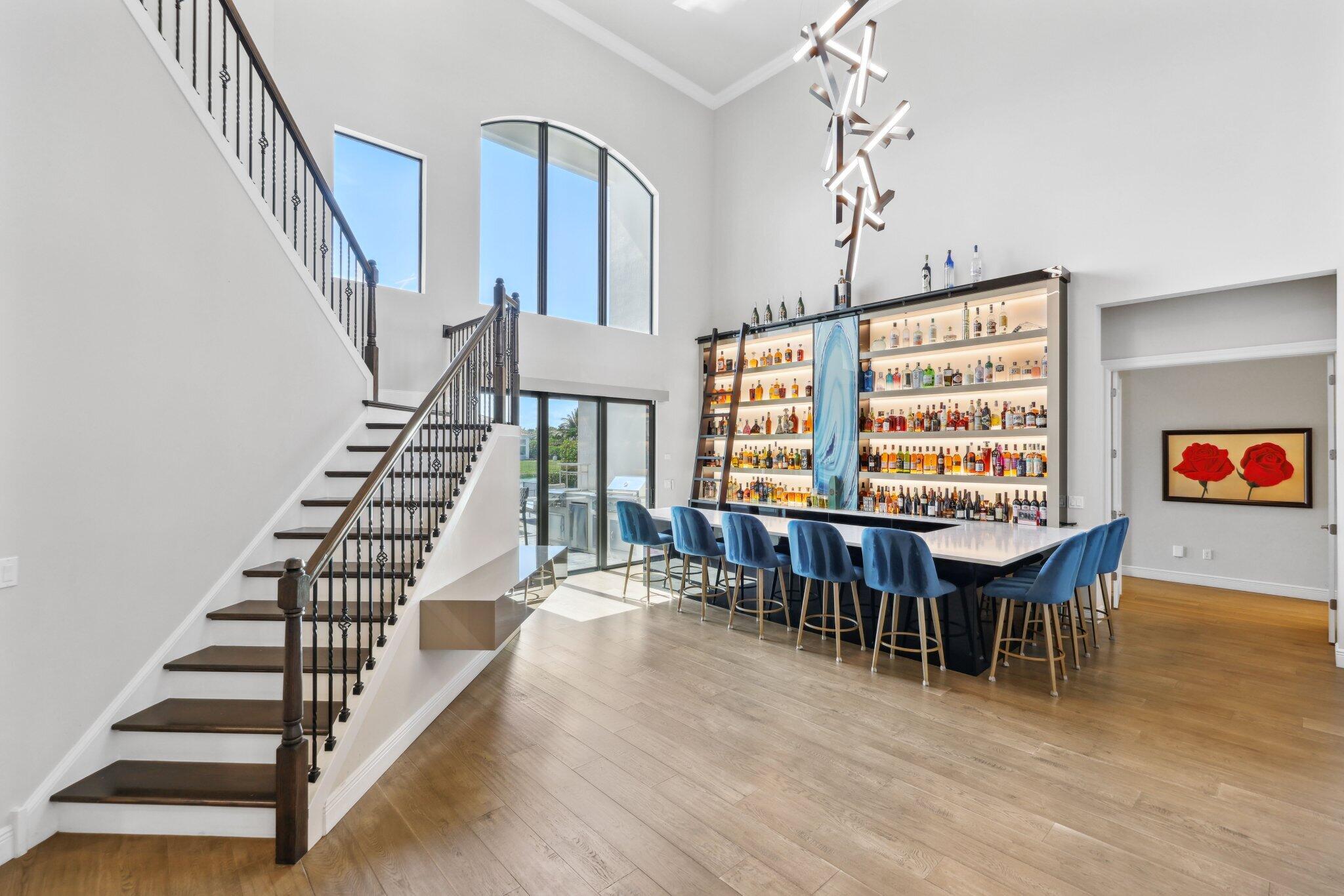 6950 Northwest 25th Way Boca Raton, FL 33496 - Photo 7 of 90 Foyer/ Custom bar