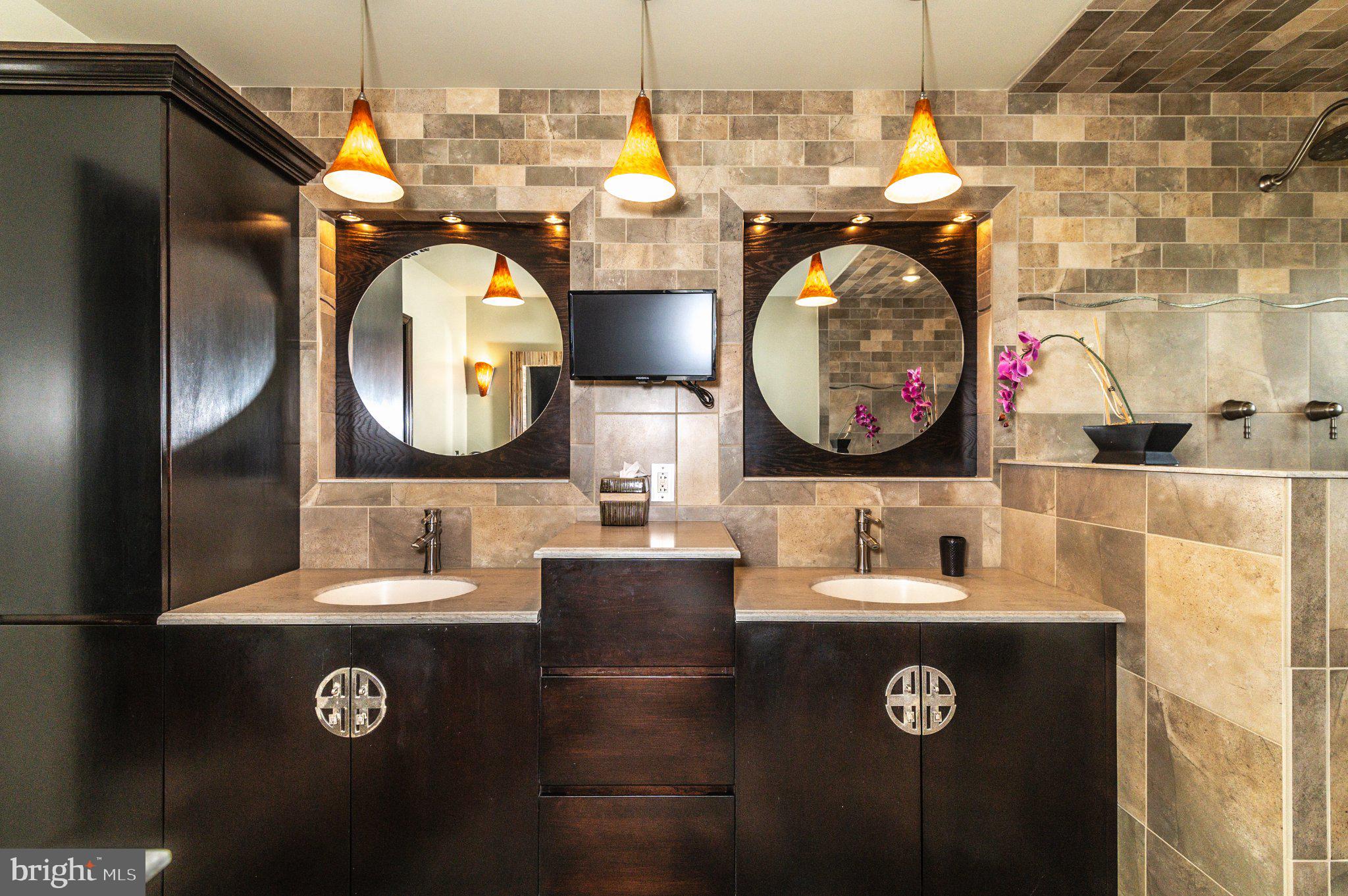 434 4th Street Atco, NJ 08004 - Photo 46 of 69 a bathroom with a sink and a mirror
