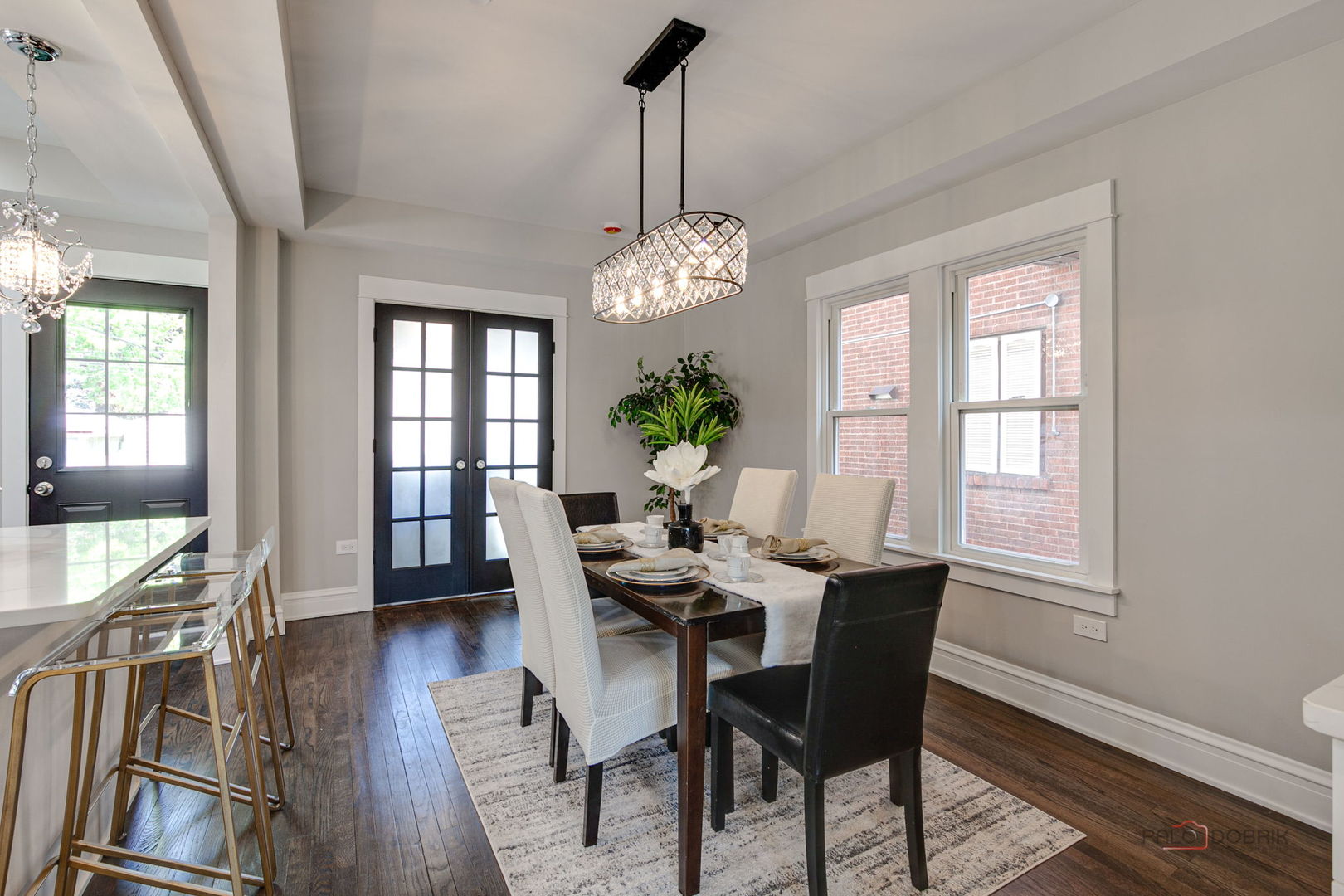 842 Mapleton Avenue Oak Park, IL 60302 - Photo 11 of 34 a view of a dining room with furniture window and wooden floor