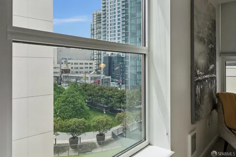 a view of a balcony