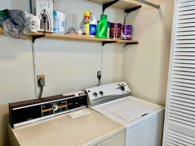 a view of a lake from a balcony