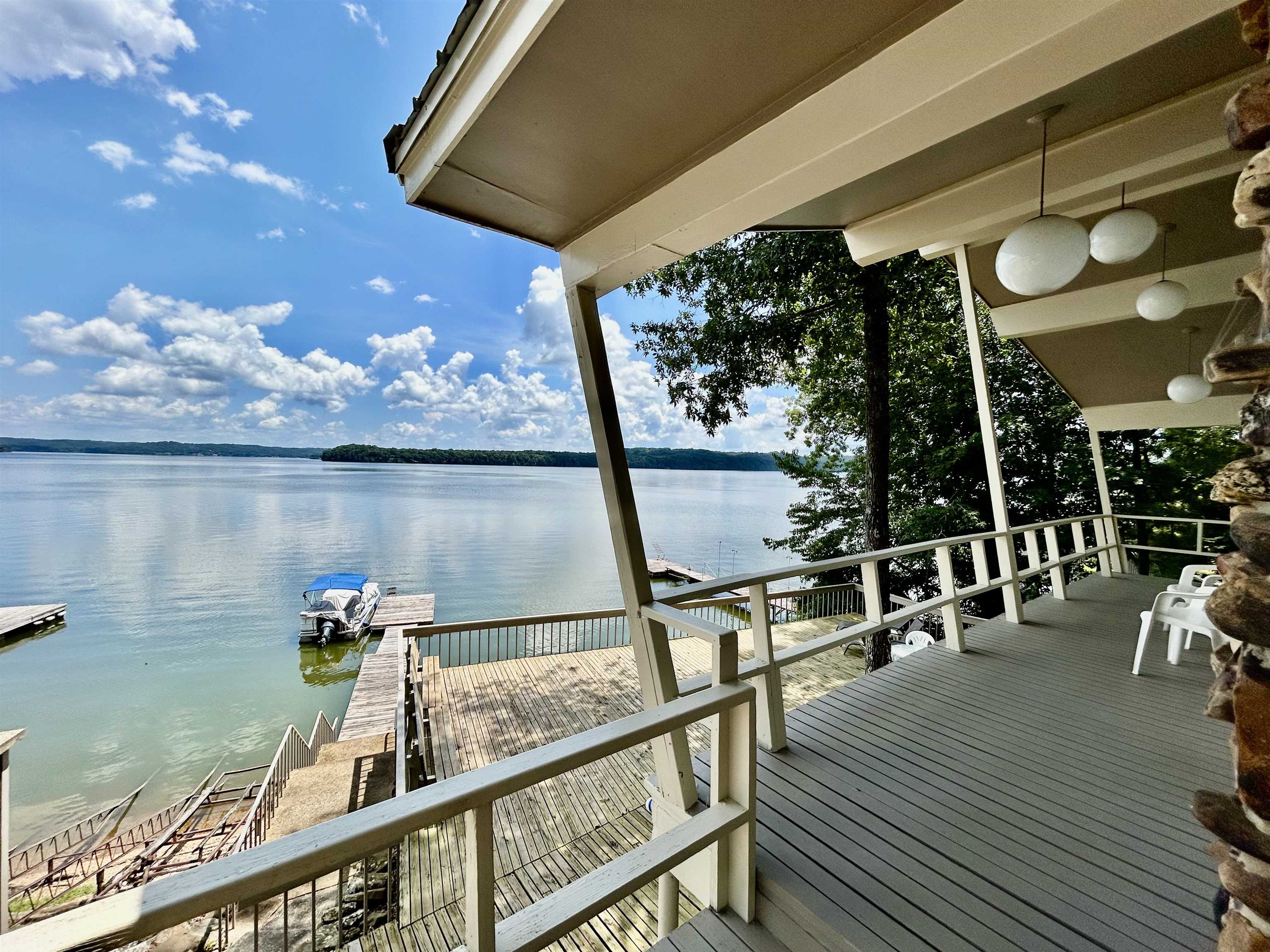 219 A Cr Iuka, MS 38852 - Photo 22 of 27 a view of a lake from a balcony