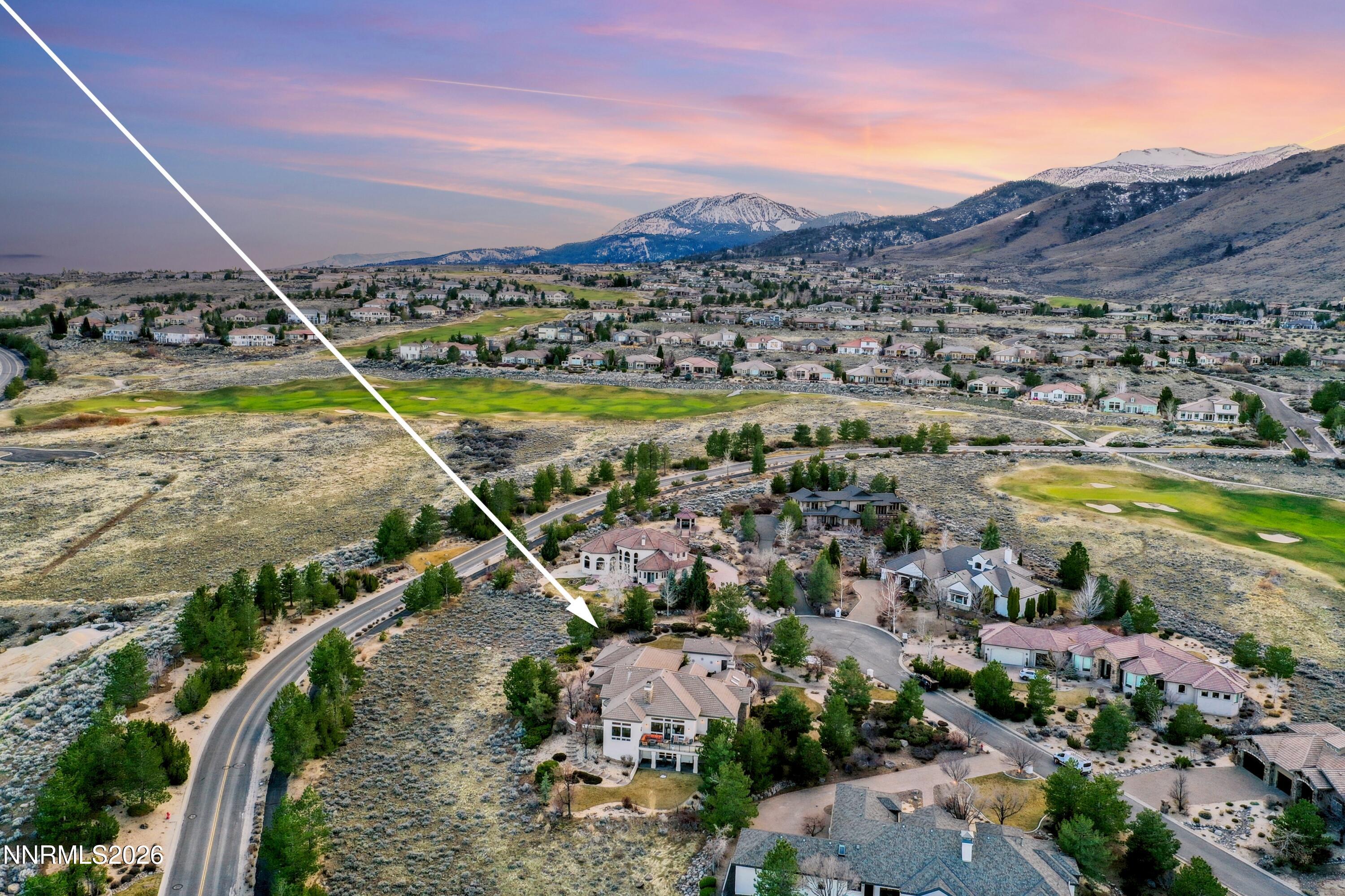 3670 Spirit Bluff Court Reno, NV 89511 - Photo 44 of 54 a view of a city with mountains in the background