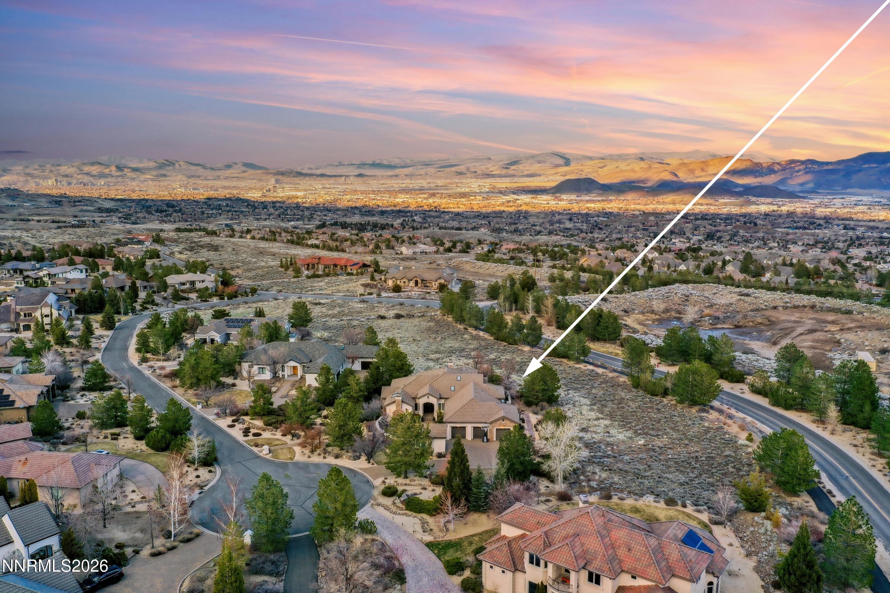 3670 Spirit Bluff Court Reno, NV 89511 - Photo 49 of 54 an aerial view of a city