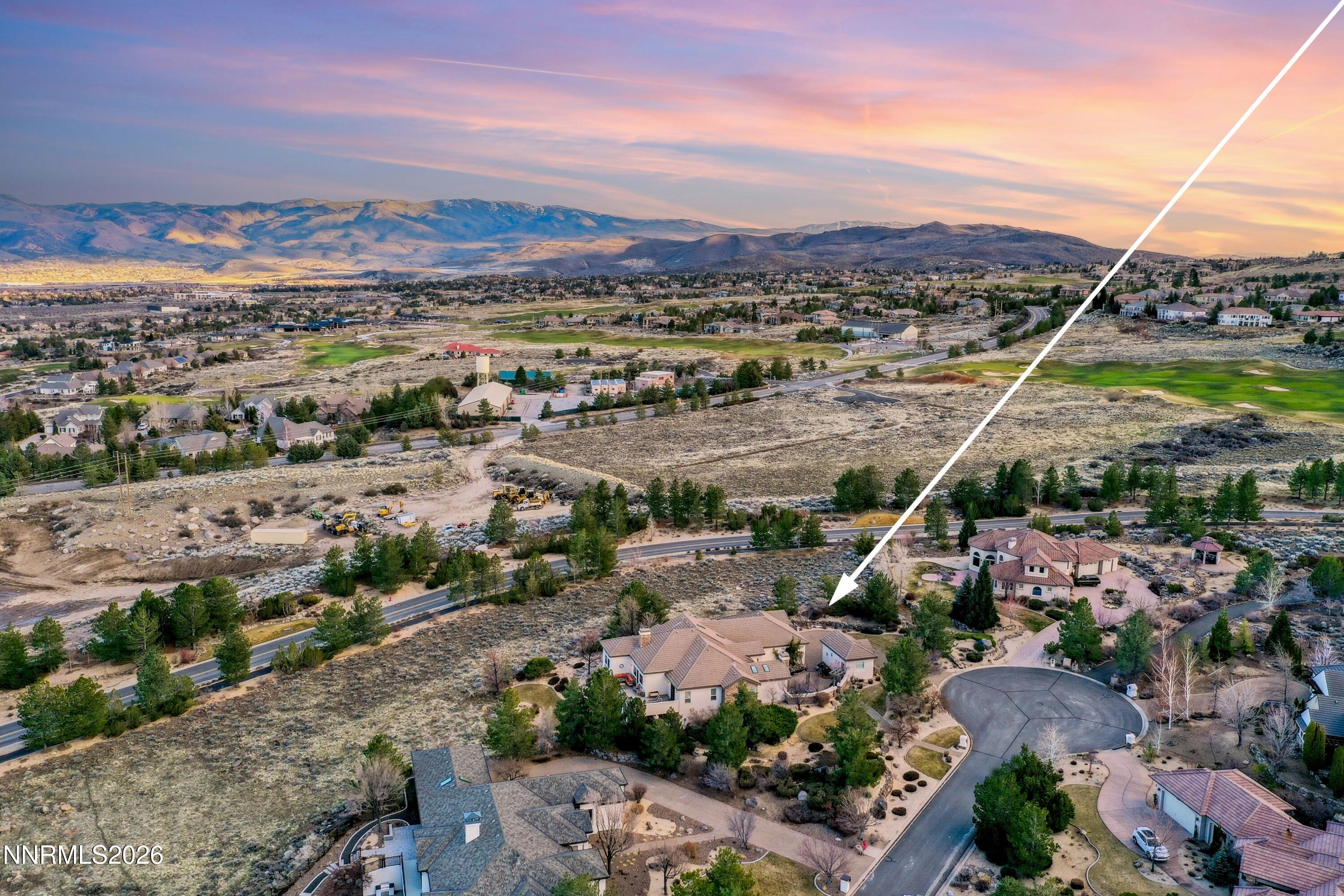3670 Spirit Bluff Court Reno, NV 89511 - Photo 54 of 54 an aerial view of a city