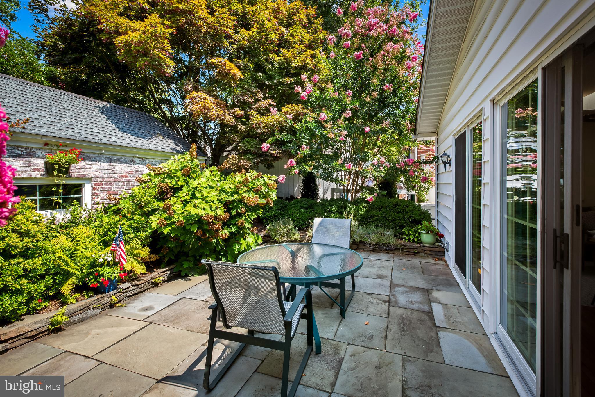 302 Weatherbee Road Towson, MD 21286 - Photo 25 of 46 patio surrounded by landscaping