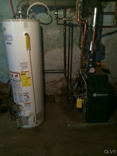 446 West Gordon Street Allentown, PA 18102 - Photo 8 of 9 a close view of water heater room