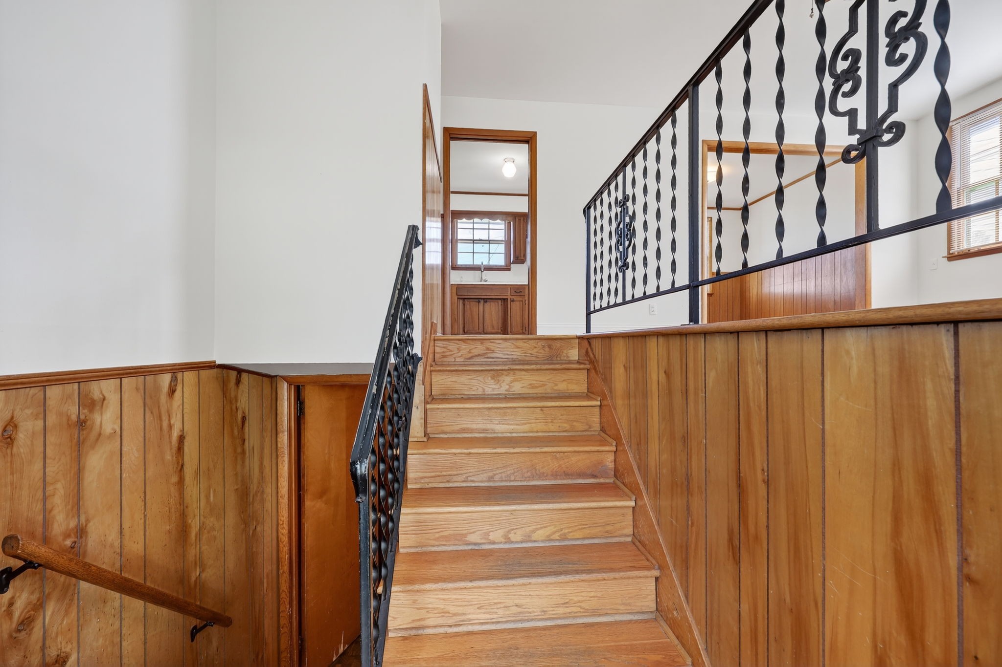 103 Fischer Drive Springfield, TN 37172 - Photo 8 of 45 a view of staircase with wooden floor and a window