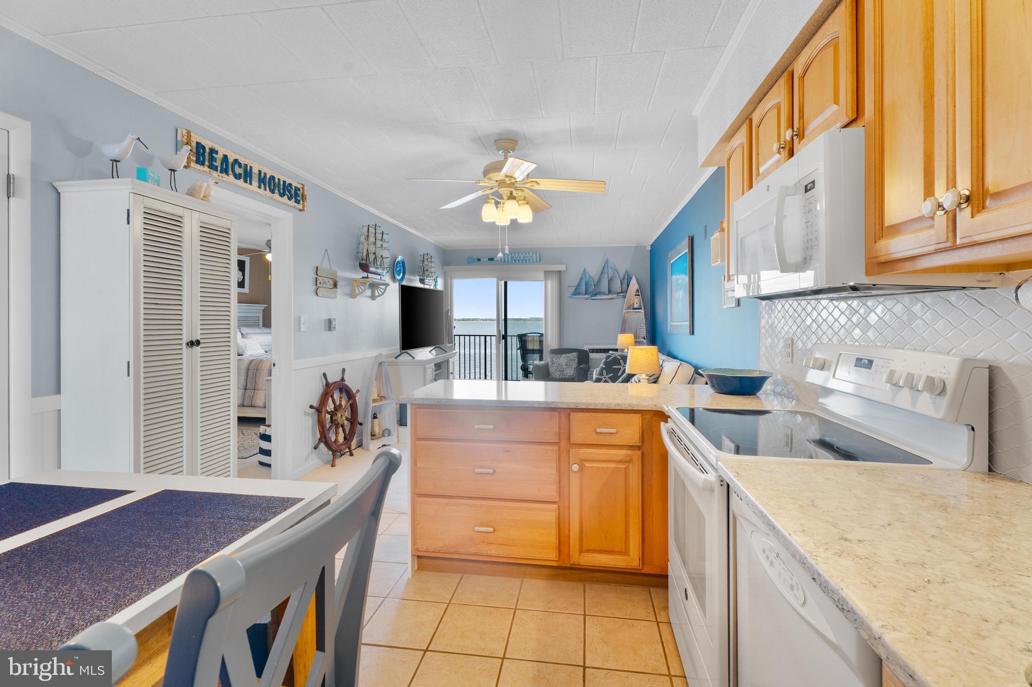 745 Mooring Road, Unit 202 Ocean City, MD 21842 - Photo 12 of 62 Kitchen into Living Room