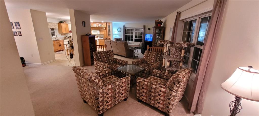 190 Linnwood Road Eighty Four, PA 15330 - Photo 3 of 30 a living room with furniture and a fireplace