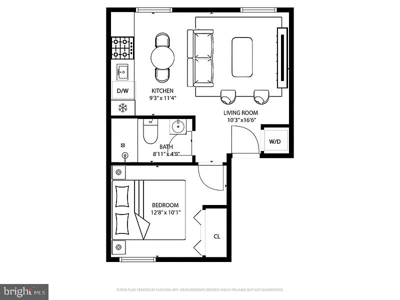 2005 Green Street, Unit 2F Philadelphia, PA 19130 - Photo 4 of 11 a picture of a bench in front of a wall