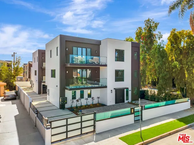 a view of a building with a porch