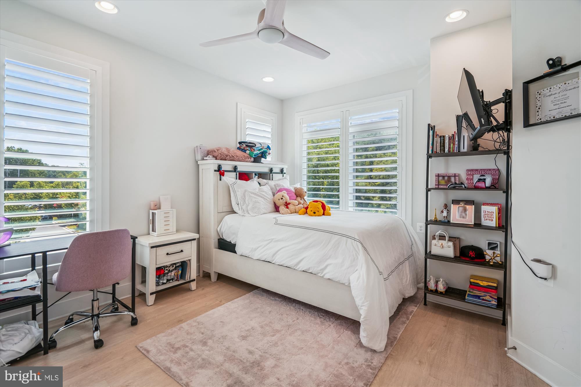 8229 River Road Bethesda, MD 20817 - Photo 25 of 57 Bedroom #3 w/plantation shutters