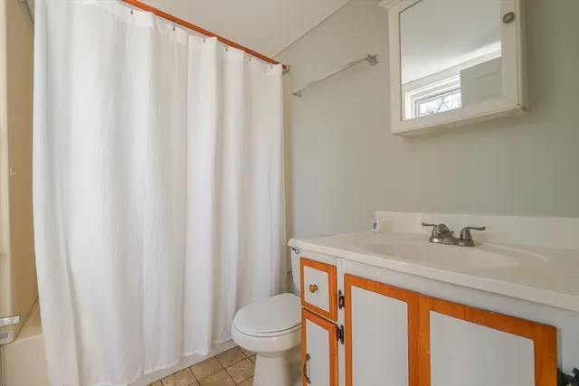 a bathroom with a sink and toilet