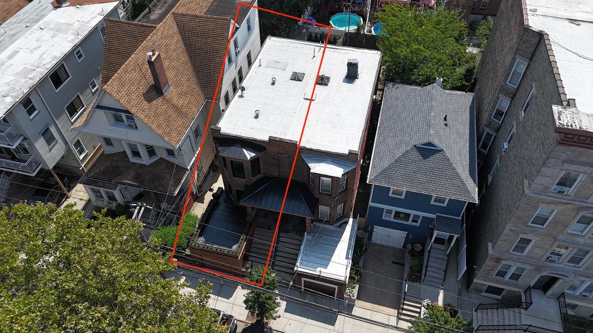 41 47th Street, Unit 2 Weehawken, NJ 07086 - Photo 4 of 22 an aerial view of residential house with parking