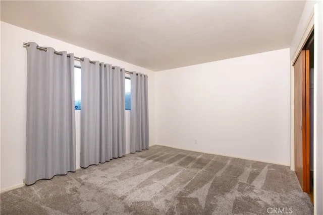 a view of a room with stairs