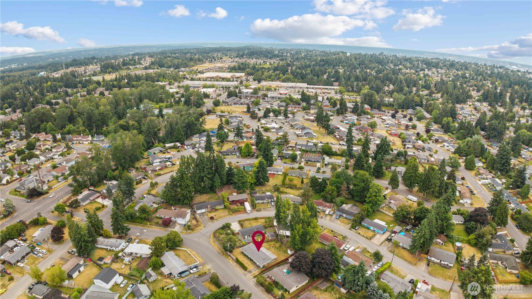 2229 Southwest 330th Street Federal Way, WA 98023 - Photo 14 of 30 an aerial view of residential building with parking space