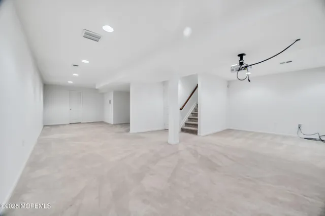 a view of empty room