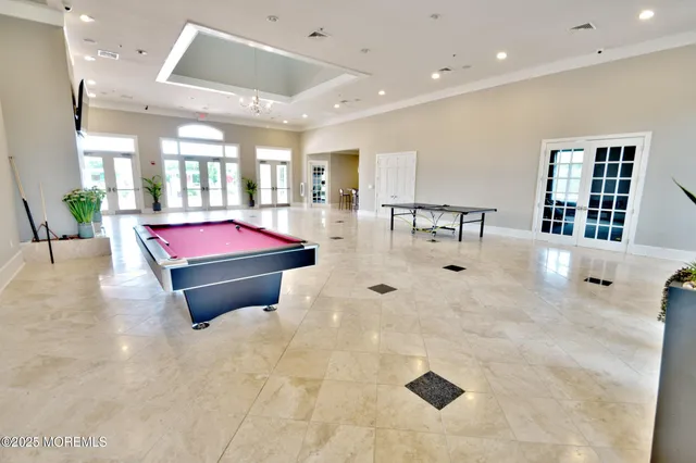 a view of building with entertaining space