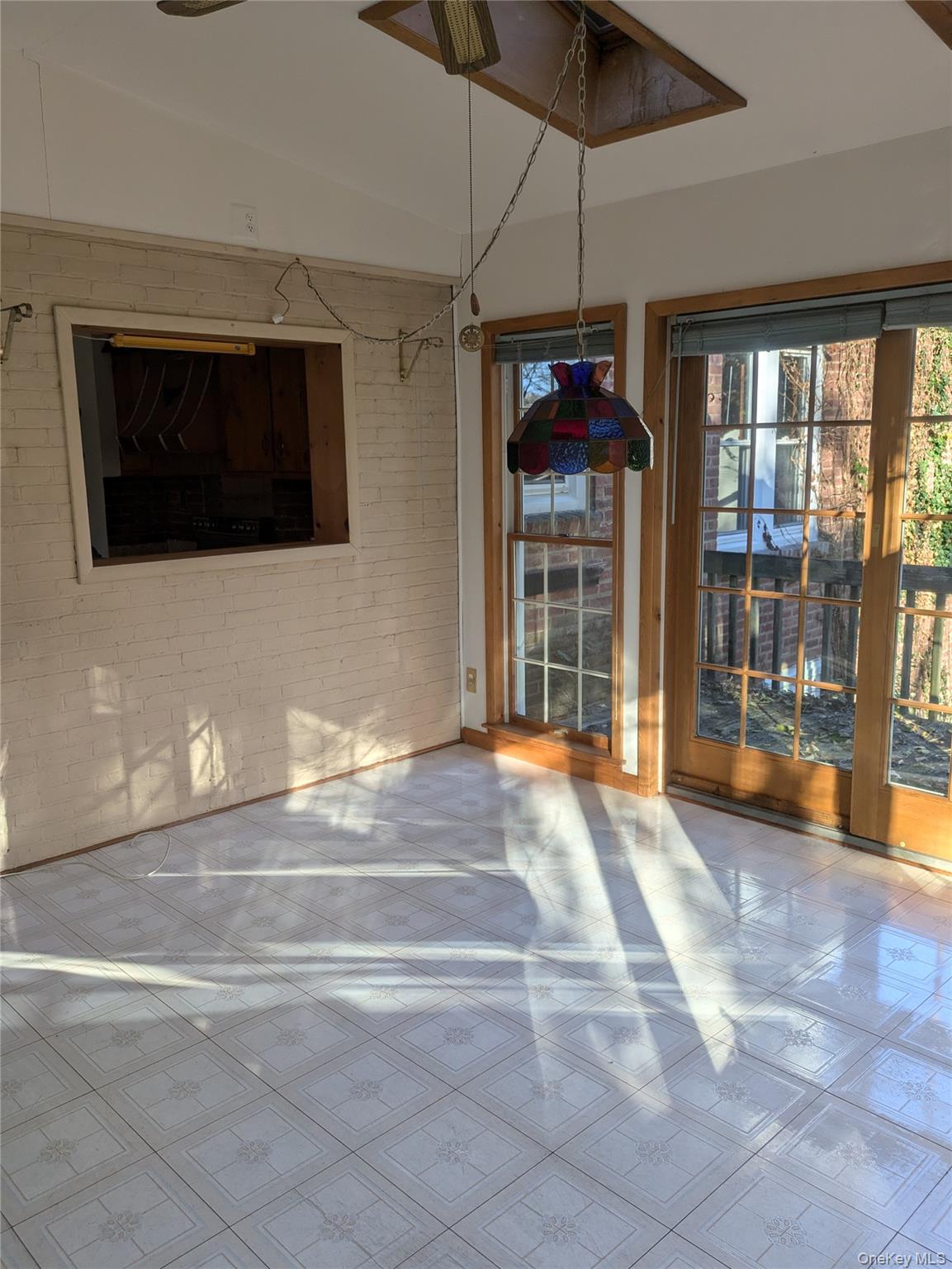 55 Old Little Britain Road Newburgh, NY 12550 - Photo 15 of 44 a view of empty room with wooden floor and fan
