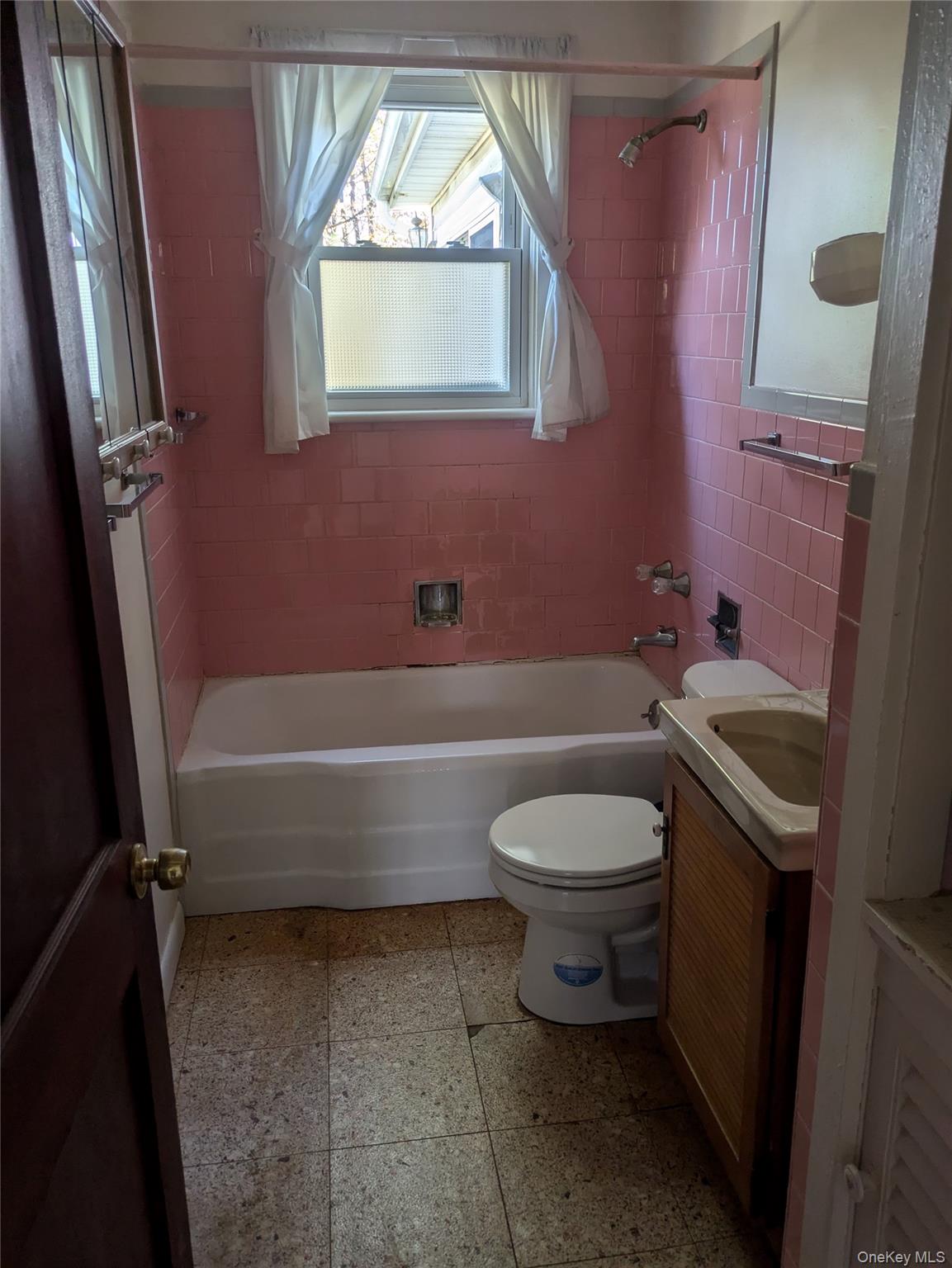 55 Old Little Britain Road Newburgh, NY 12550 - Photo 28 of 44 a bathroom with a toilet a sink and a bathtub