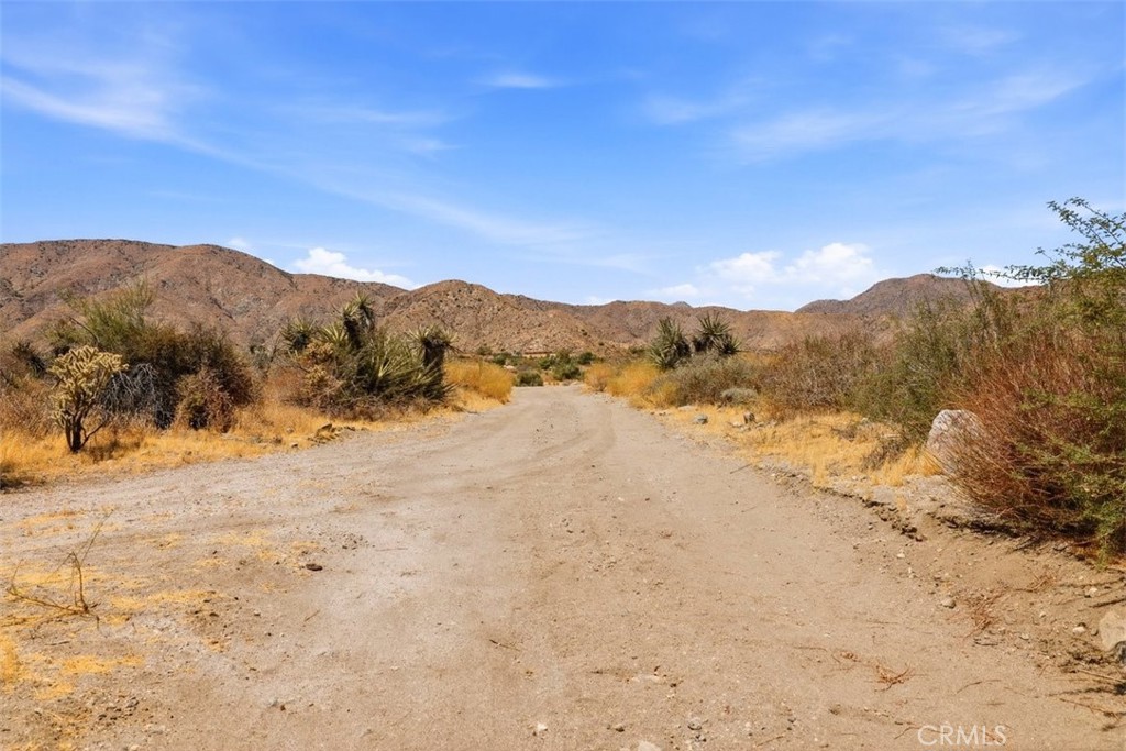 49200 Old Mill Road Morongo Valley, CA 92256 - Photo 6 of 11 Road to property.