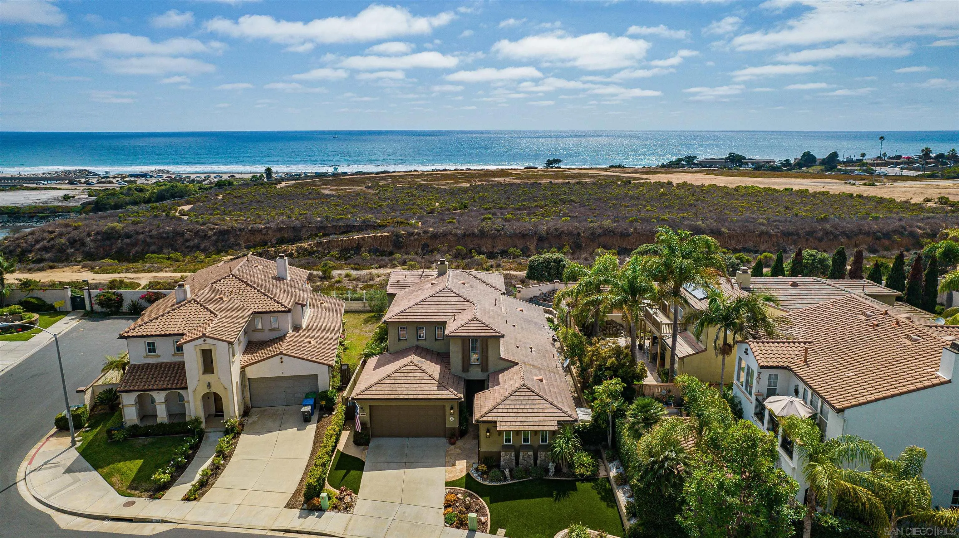 7539 Reeve Road Carlsbad, CA 92011 - Photo 26 of 30 an aerial view of residential houses with outdoor space
