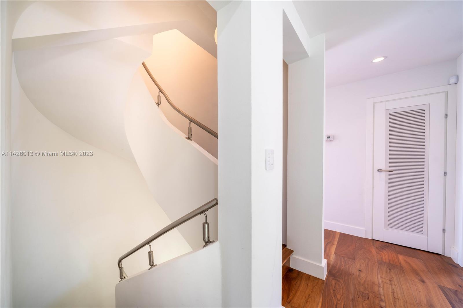 Palm Island Miami Beach, FL 33139 - Photo 24 of 50 a view of entryway with wooden floor