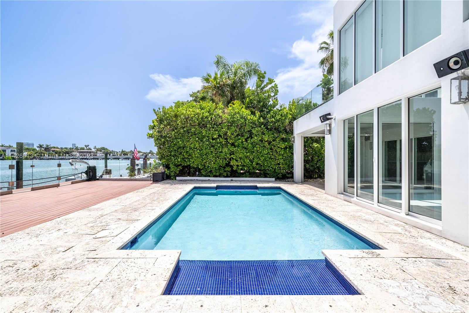 Palm Island Miami Beach, FL 33139 - Photo 48 of 50 a view of swimming pool with outdoor seating and city view