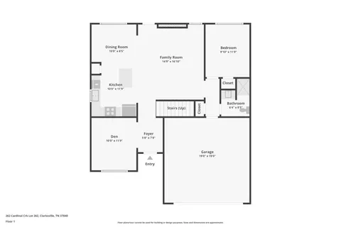 $359,900 | 170 Brenda Drive, Clarksville, TN 37040