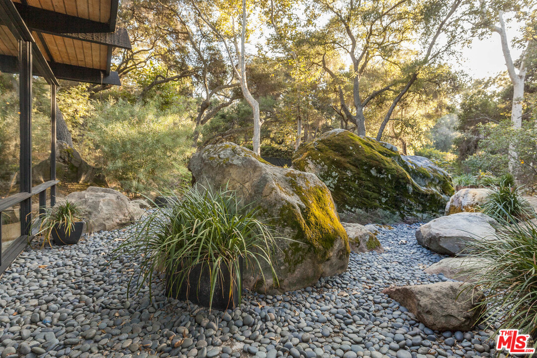 616 Cold Canyon Road Calabasas, CA 91302 - Photo 29 of 51 a view of outdoor space and garden