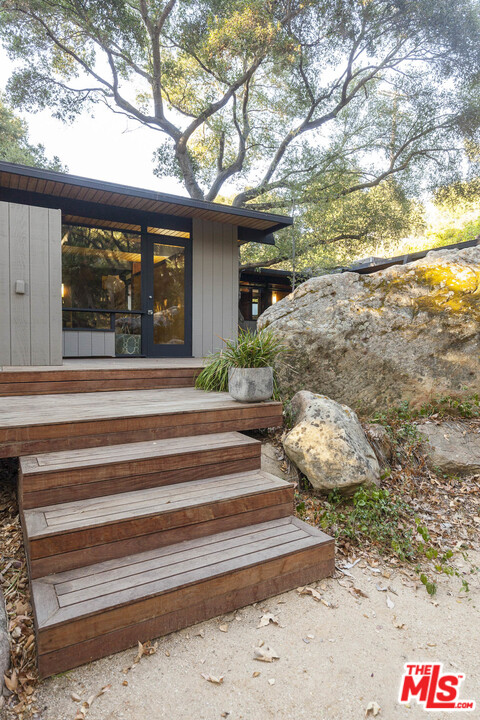 616 Cold Canyon Road Calabasas, CA 91302 - Photo 34 of 51 a view of garden entrance