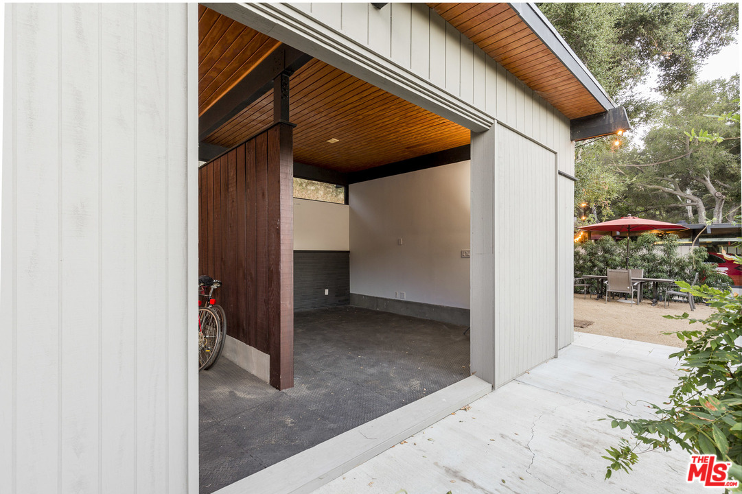 616 Cold Canyon Road Calabasas, CA 91302 - Photo 41 of 51 a view of backyard of the house