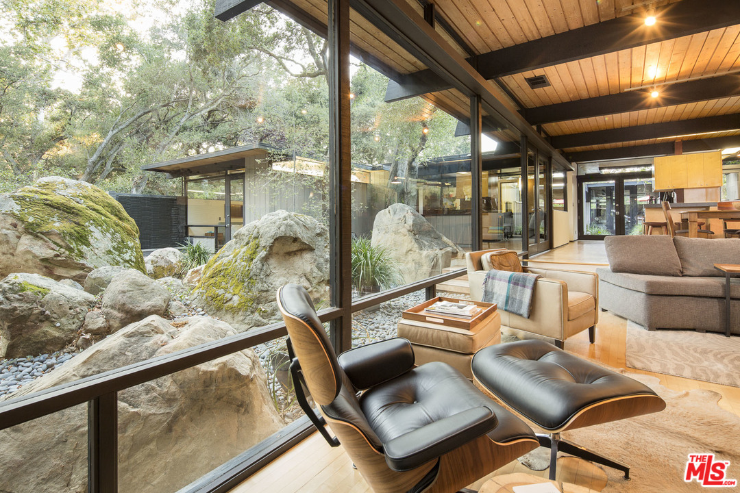 616 Cold Canyon Road Calabasas, CA 91302 - Photo 6 of 51 a outdoor living space with patio furniture