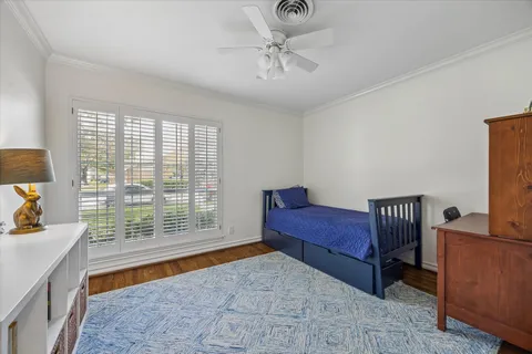 a room with furniture and windows