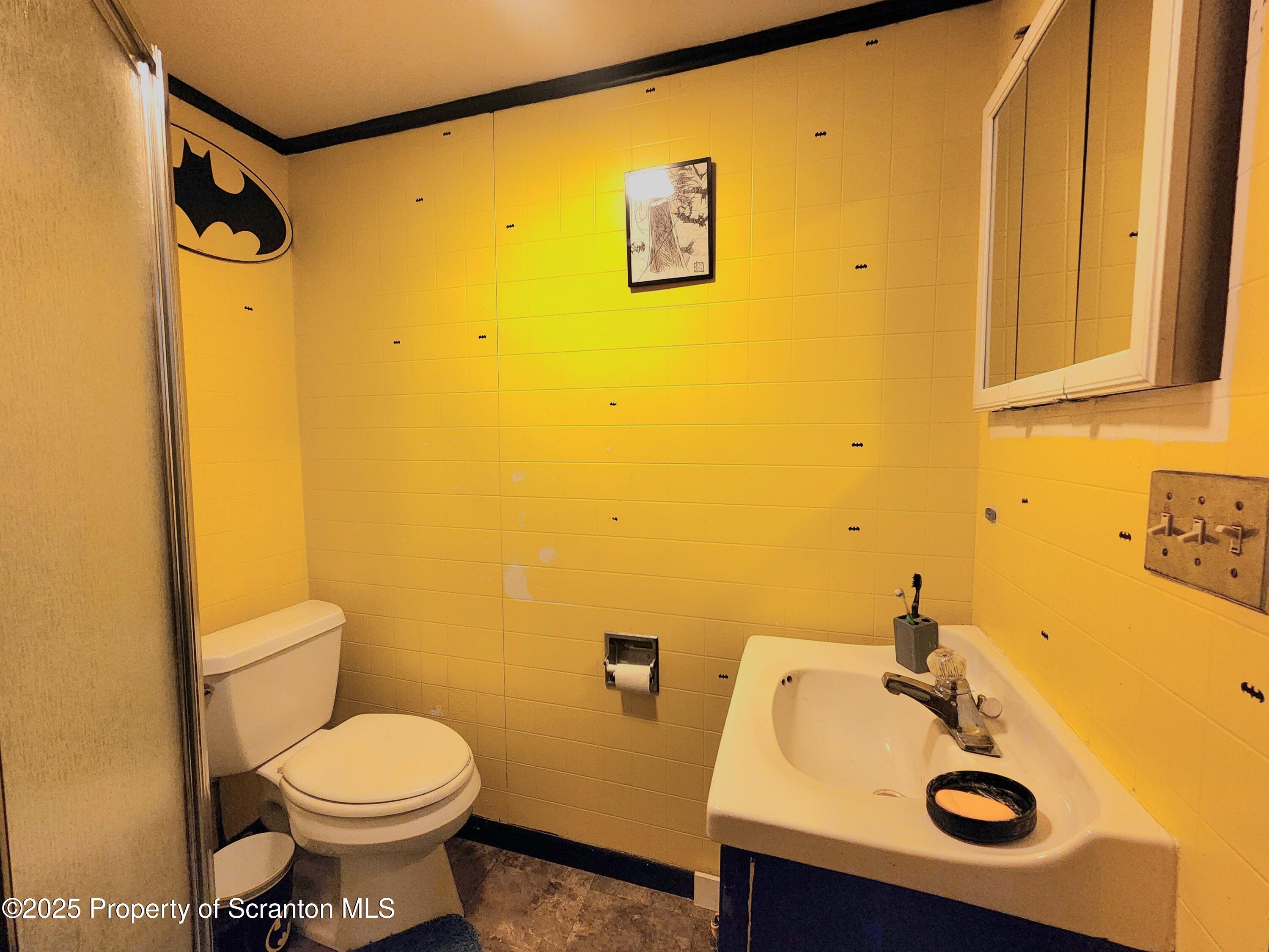 365 Carpenter Road Factoryville, PA 18419 - Photo 20 of 30 a bathroom with a sink and a toilet