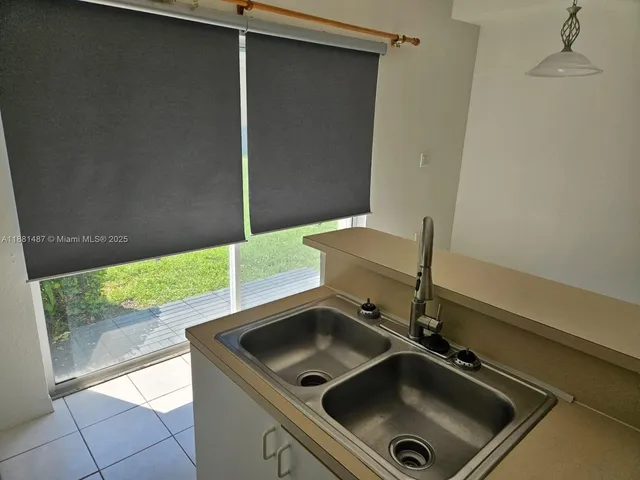 a close view of sink and tap