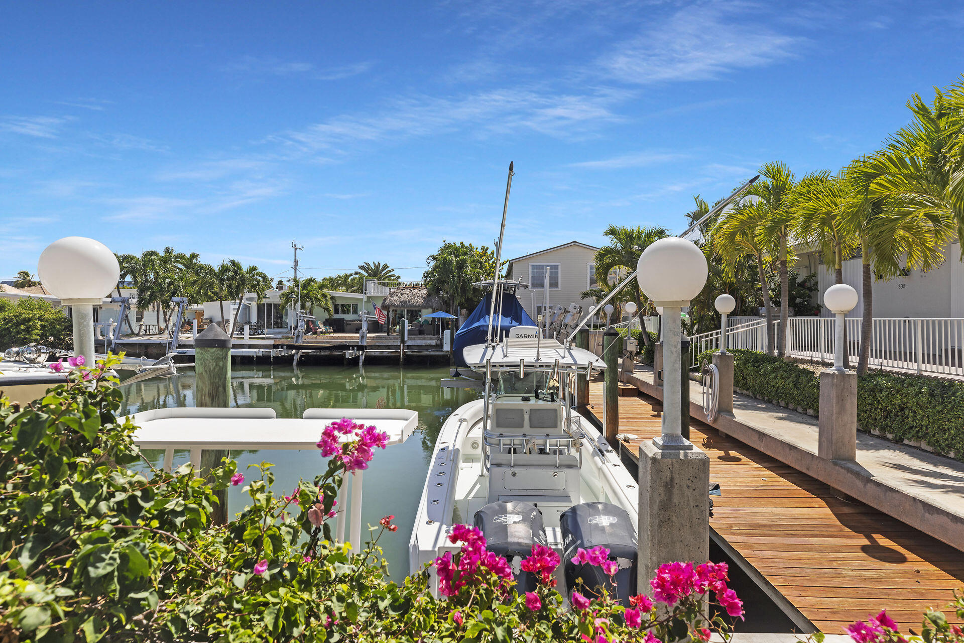 130 9th Street Key Colony Beach, FL 33051 - Photo 3 of 36 a view of fountain along the balcony