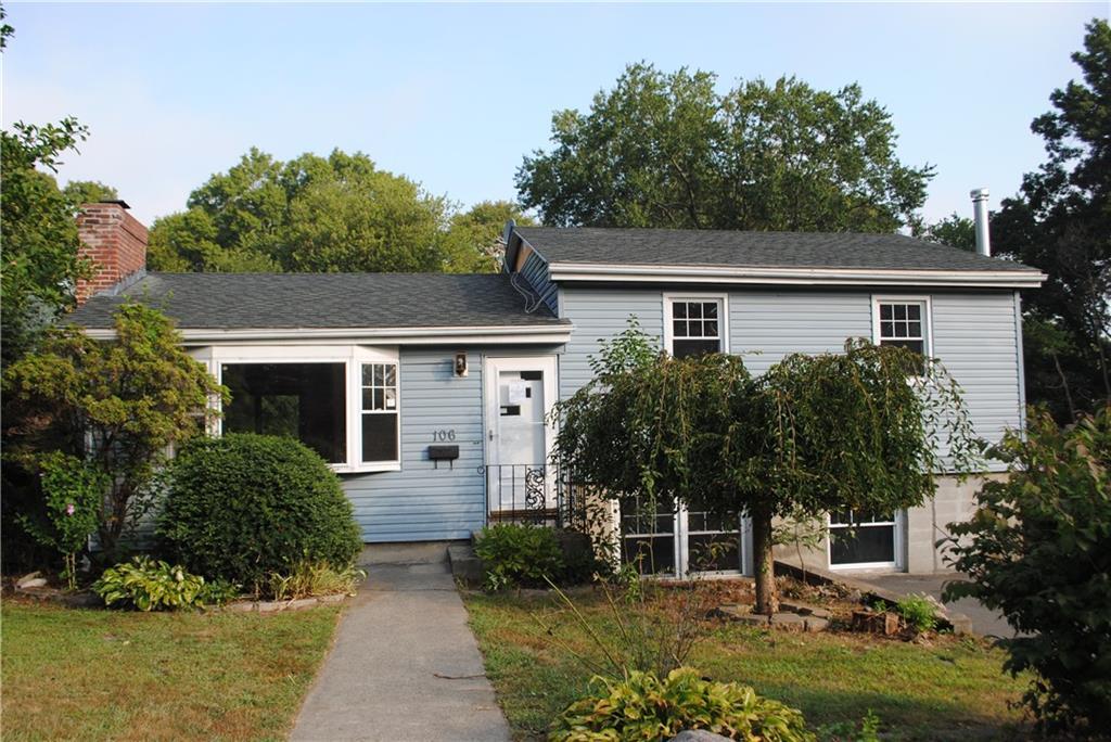 front view of house with a yard