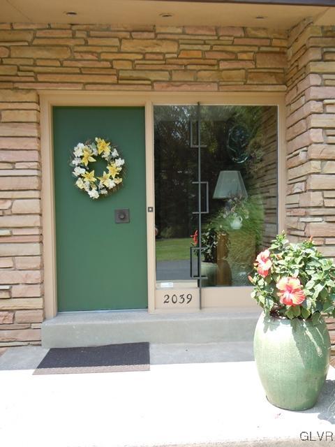 2039 Overhill Road Allentown, PA 18103 - Photo 15 of 26 Covered front porch entry to the house
