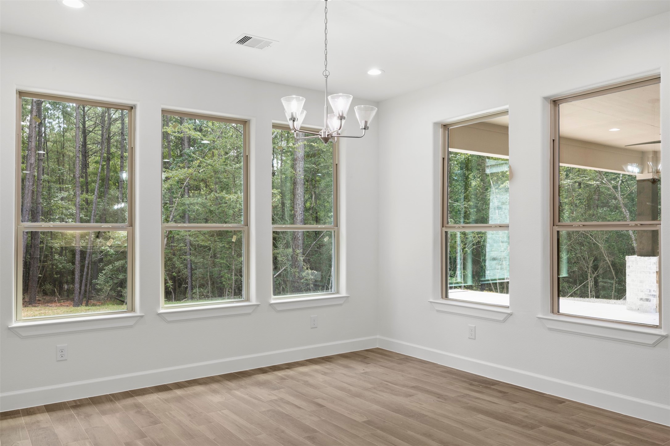 183 Windmill Road Huntsville, TX 77340 - Photo 13 of 47 16'6"x14 dining has plenty of room for large dining room furniture
