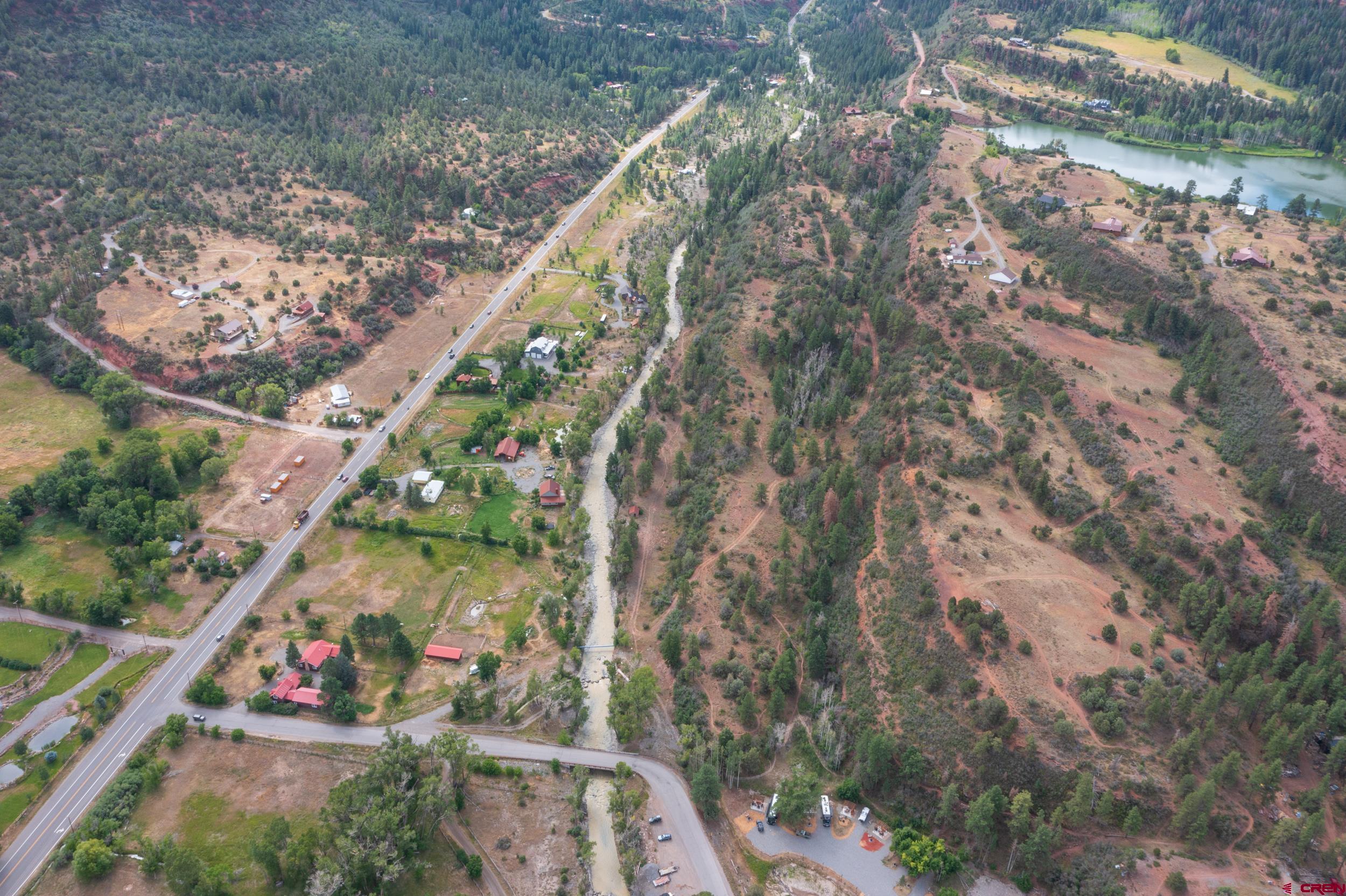 23 County Road 23 Ridgway, CO 81432 - Photo 8 of 9 a view of street along with trees