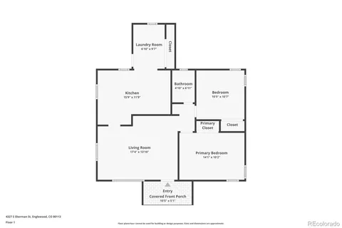 $450,000 | 4327 South Sherman Street, Englewood, CO 80113